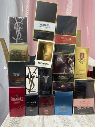 Lote Perfumes Mujer y Hombre