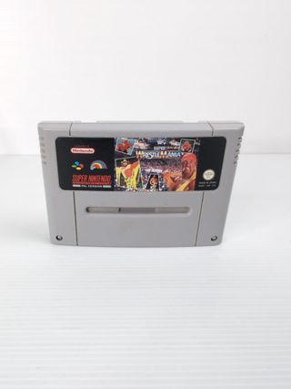 Super Wrestle Mania SNES PAL ITA Cartuccia