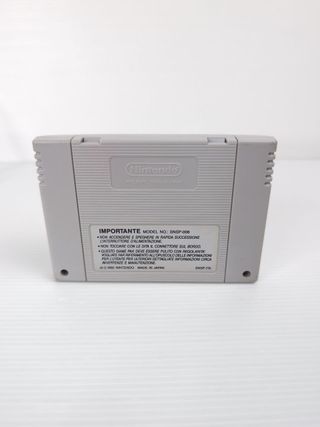 Super Wrestle Mania SNES PAL ITA Cartuccia