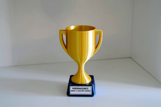 Trofeo Personalizable Dorado/Plata/Bronce