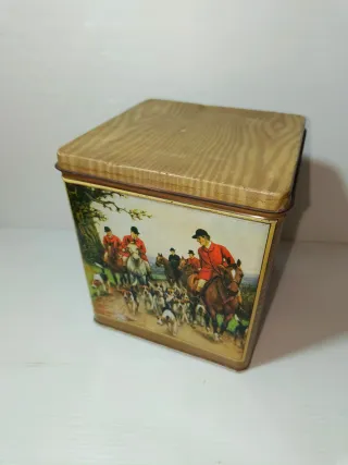 Lotto 3 scatole latta vintage, LEGGI