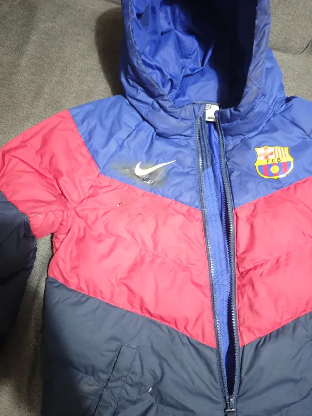 Chaqueta FC Barcelona niño Talla L Nike