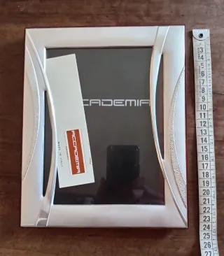 Cornice Accademia cm. 24x19 Metallo e Legno