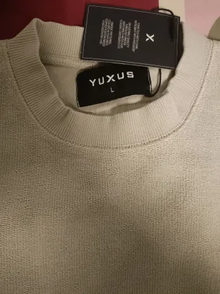 Sudadera YUXUS gris talla L