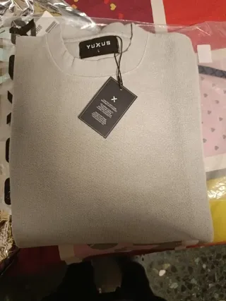 Sudadera YUXUS gris talla L