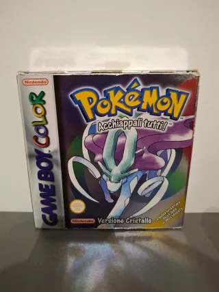 Pokémon Cristallo con scatola originale