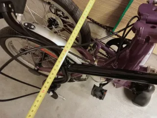 Bicicleta pieghevole 16 tipo Brompton