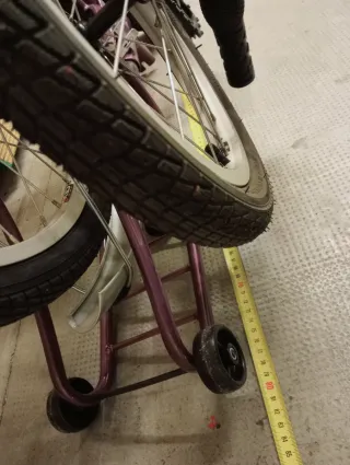 Bicicleta pieghevole 16 tipo Brompton