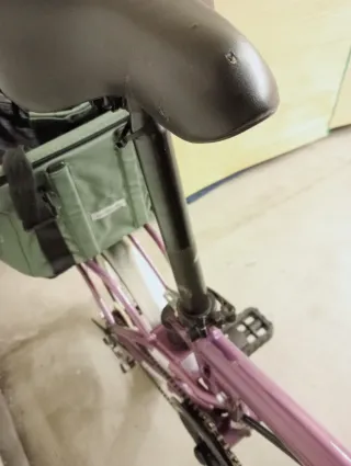 Bicicleta pieghevole 16 tipo Brompton