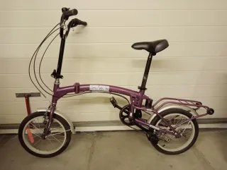 Bicicleta pieghevole 16 tipo Brompton