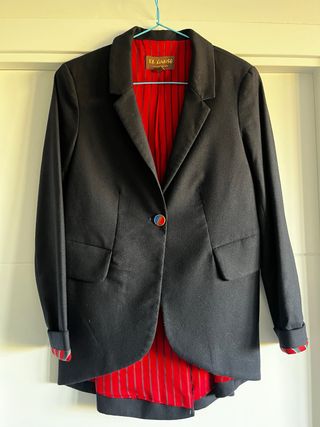 Americana El Ganzo Azul Multicolor