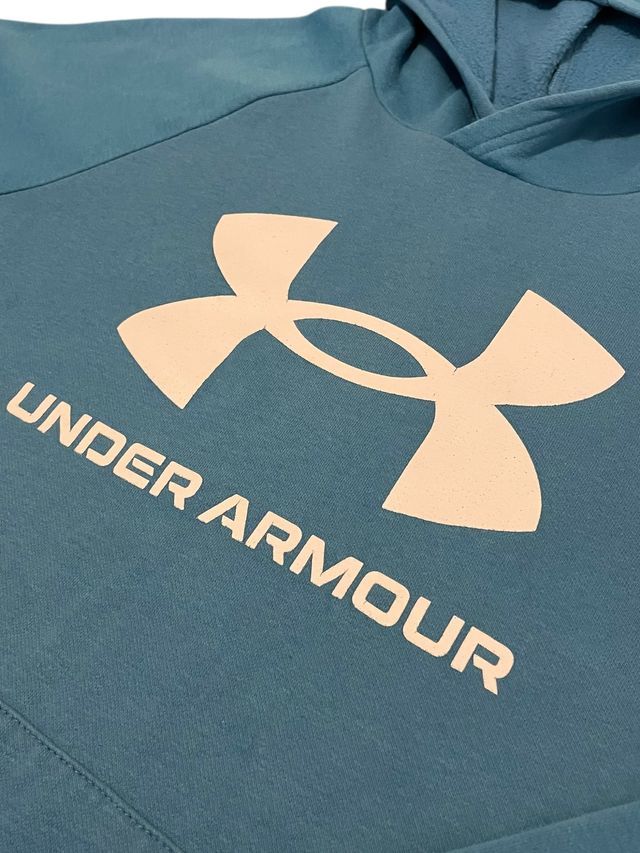 Sudadera Under Armour Capucha Azul Talla S