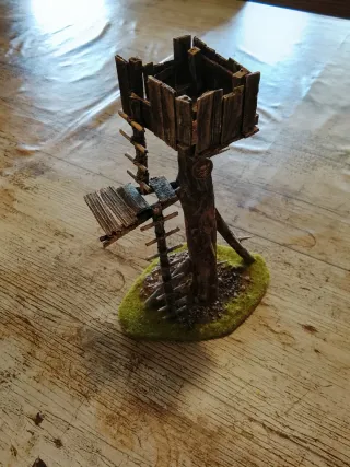Carro de Guerra y torre vigia Warhammer Fantasy
