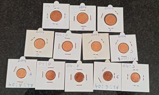 MONEDAS CTS ALEMANIA 2004