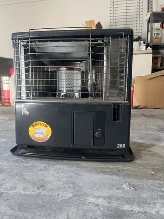 Estufa de parafina KERO 260+garrafa 10l.