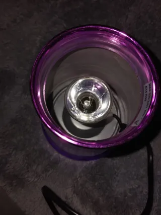 Lampada Lava Moderna Fluida Viola/Blu Cangiante