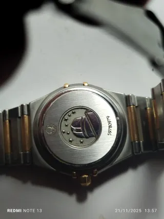 Omega Constellation Reloj Oro y acero