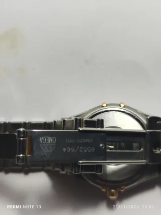 Omega Constellation Reloj Oro y acero