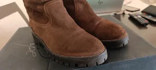 Botas Alpe Ante Marrón Talla 39