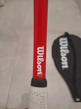 Raqueta Wilson Six One Comp + Funda