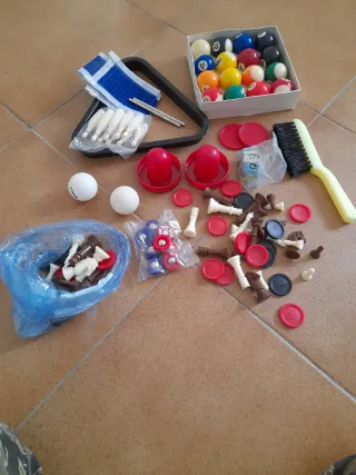 Futbolín de mesa, Con más de 5 juegos.