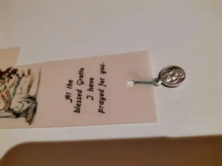 Medalla Sagrado Corazón y Estampa