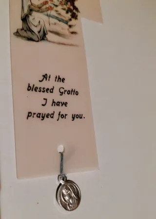 Medalla Sagrado Corazón y Estampa