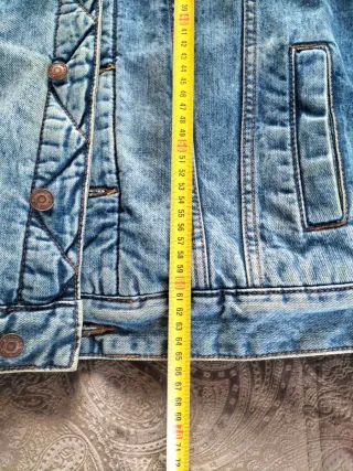 Cazadora vaquera con borrego Talla S