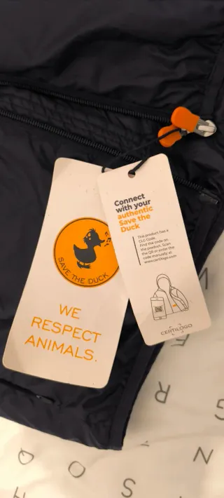 Plumifero Save the Duck Azul oscuro