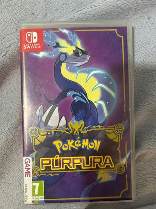Juego Nintendo Switch Pokémon Púrpura RPG