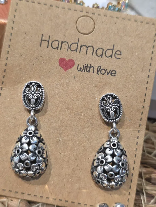 Brincos de Prata Filigrana