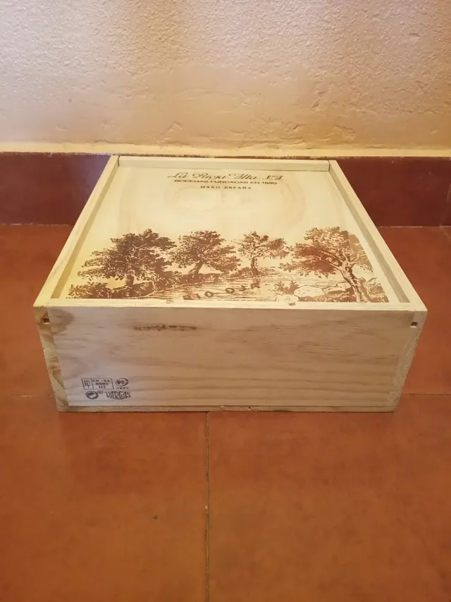 Scatola in legno La Rioja Alta