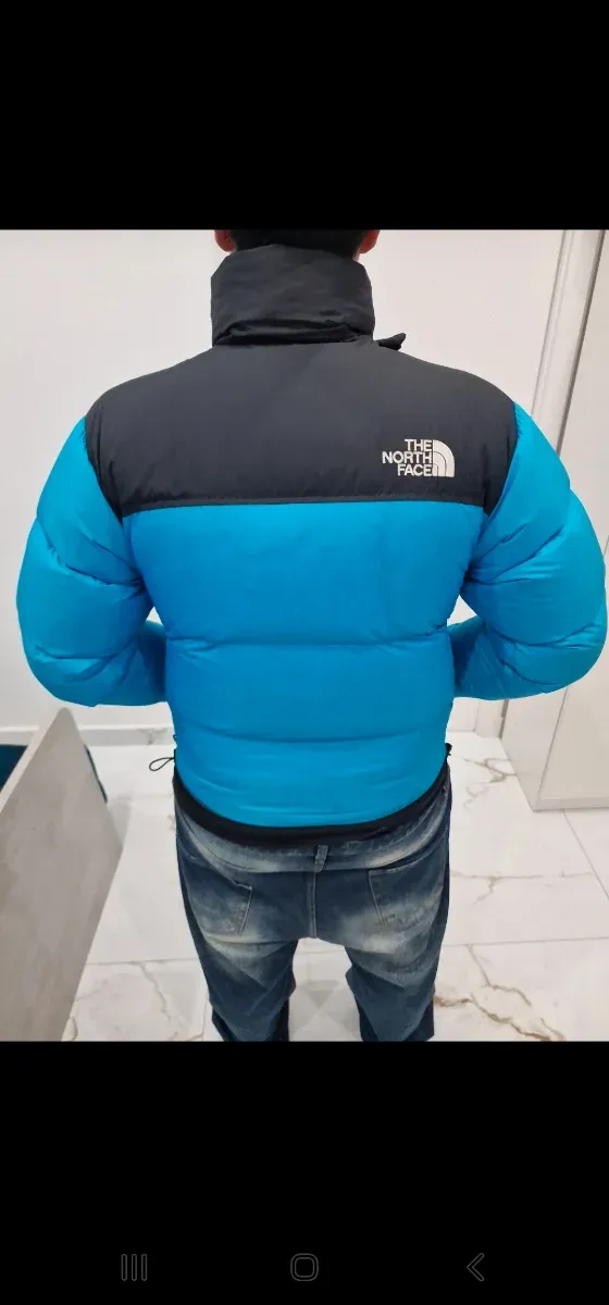 Piumino The North Face uomo blu/nero