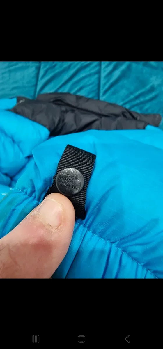 Piumino The North Face uomo blu/nero