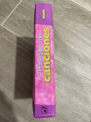 primer libro de canciones