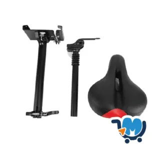 Sillín Patinete Xiaomi con Tija y Amortiguador