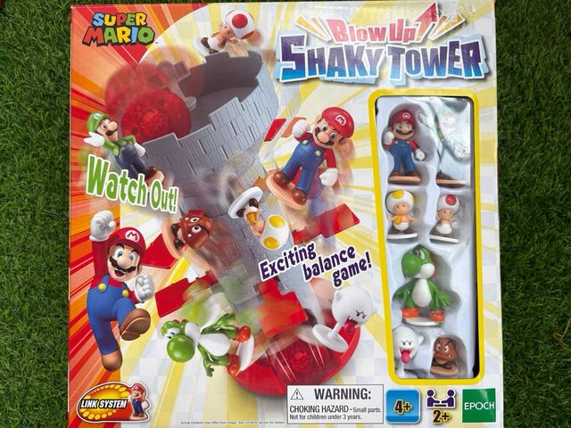 Lote 3 Juegos Super Mario: Shaky Tower, Hover