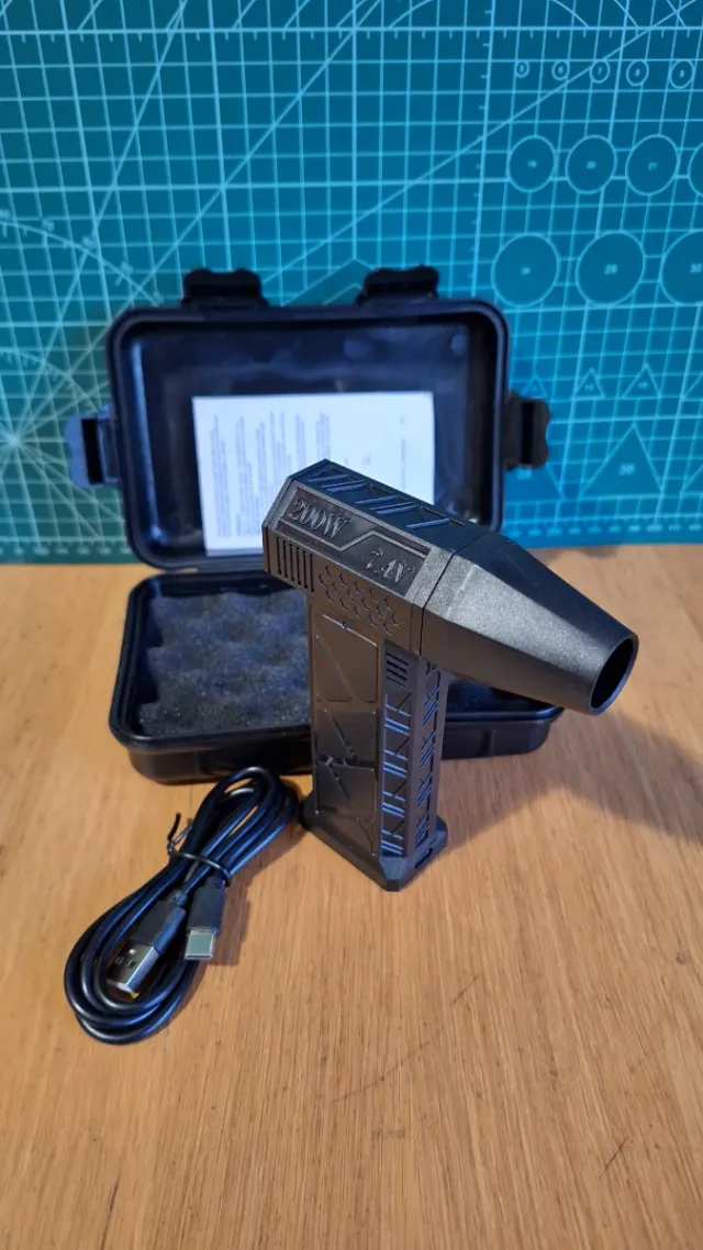 Ventilador Turbo 200W 7.4V