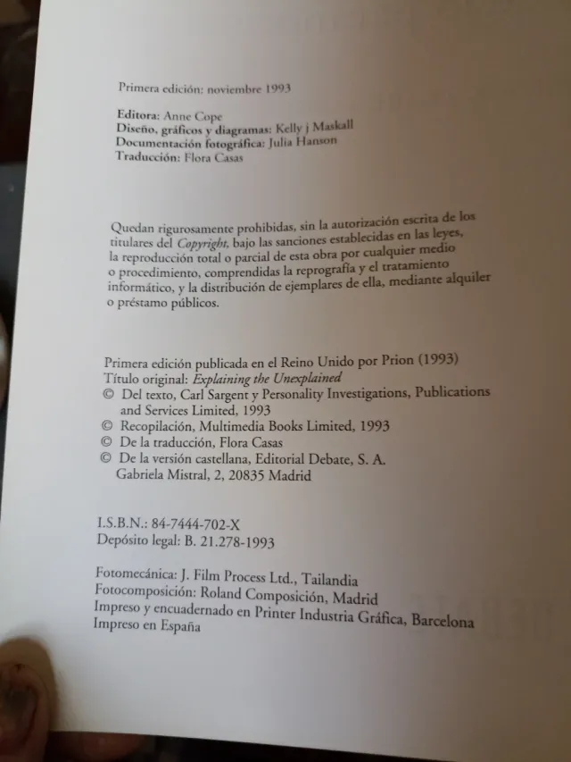 Explicando Lo Inexplicado