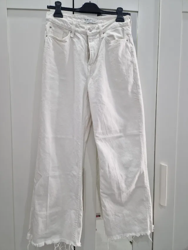 Vaqueros blancos mujer Primark Talla 38