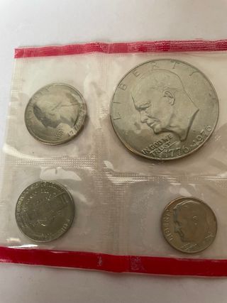 Monete USA in confezione