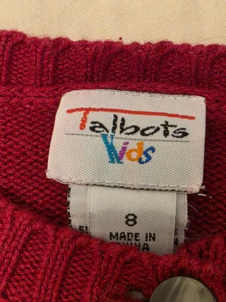 Cardigan Natale Bambina 8 Anni Ricamato