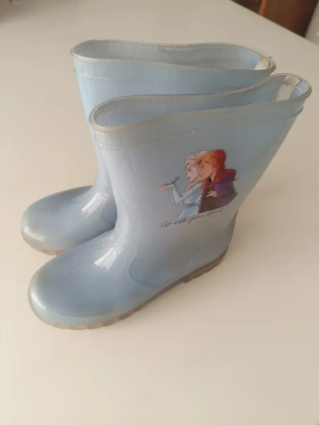Botas de lluvia Frozen con luces – Talla 32