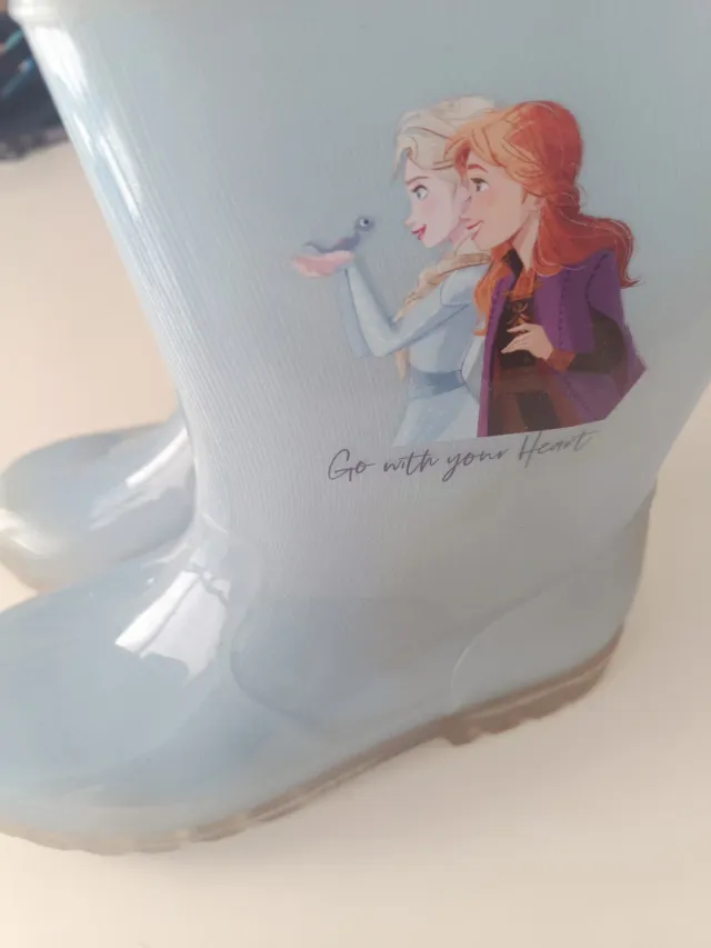 Botas de lluvia Frozen con luces – Talla 32