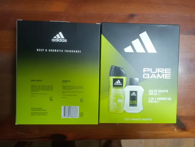 Lote 8 estuches Adidas Ice Dive y Pure Game