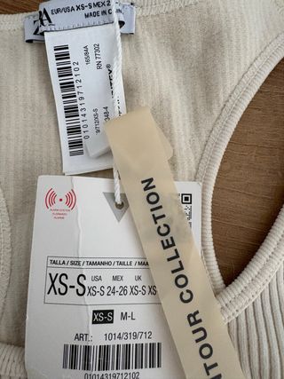 Conjunto deportivo Zara beige XS