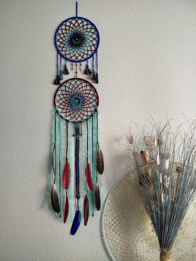 Atrapasueños doble 25 x 1 metro 25 - multicolor