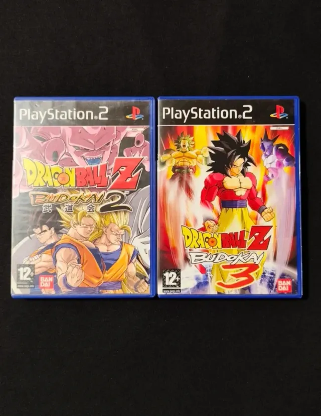 Lote Dragon Ball Z Budokai 2 + 3. PlayStation 2.