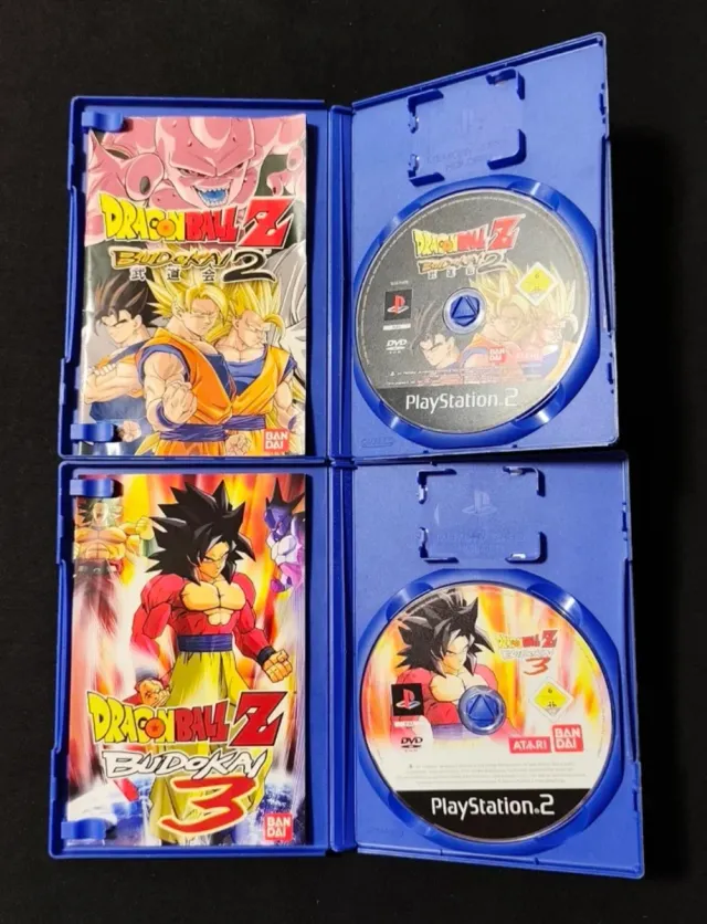 Lote Dragon Ball Z Budokai 2 + 3. PlayStation 2.