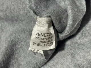 Vintage hoodie university grigia man tg L